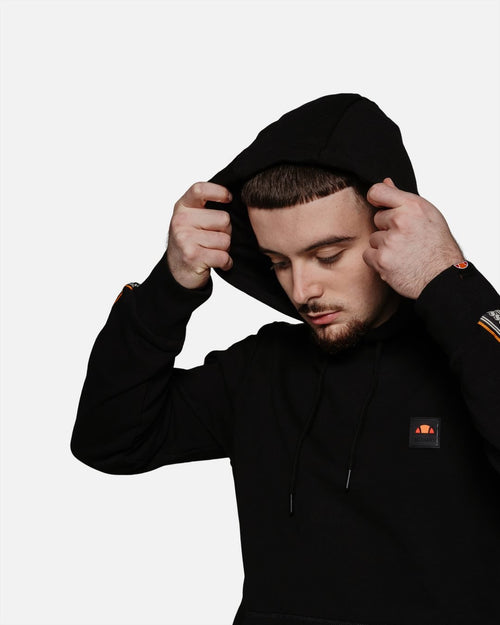 Ellesse Durango Hooded Sweatshirt - Black - Footkorner