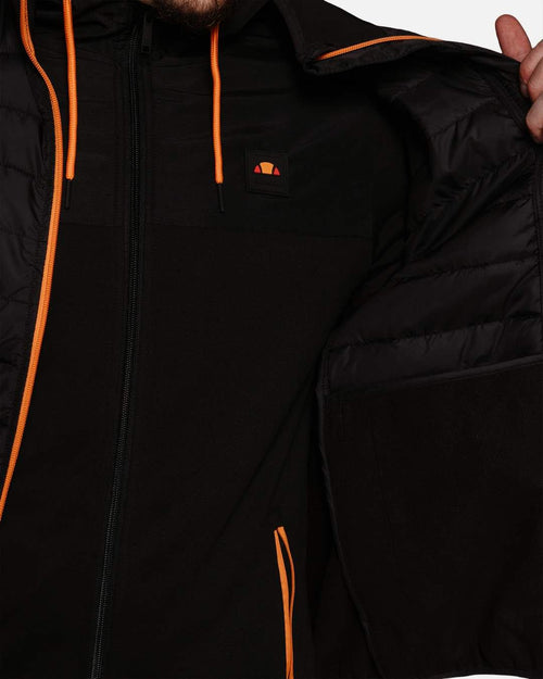 Veste Ellesse Vallianth - Noir/Orange - Footkorner