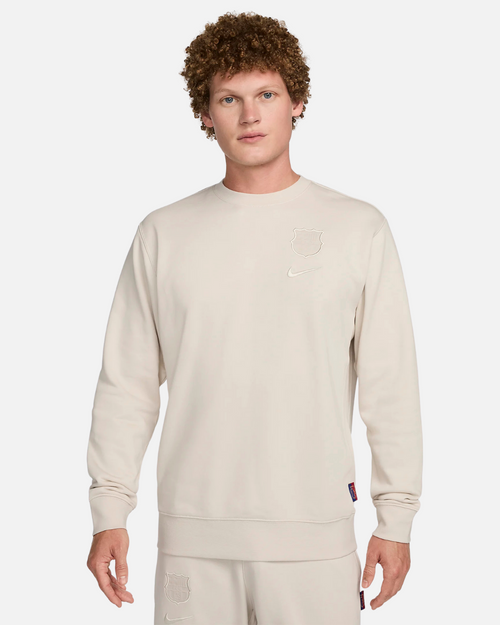 Sweat FC Barcellona 2024/2025 - Beige - Footkorner