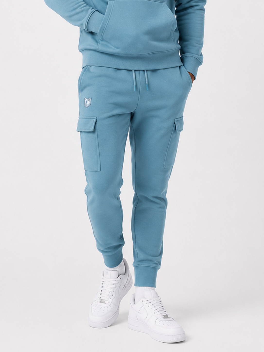 Pantaloni cargo FK - Blu Frost