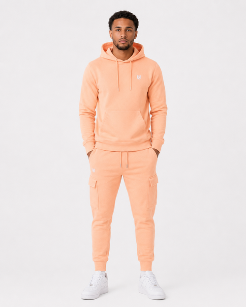 FK Cargo Hoodie - Pastel Salmon - Footkorner