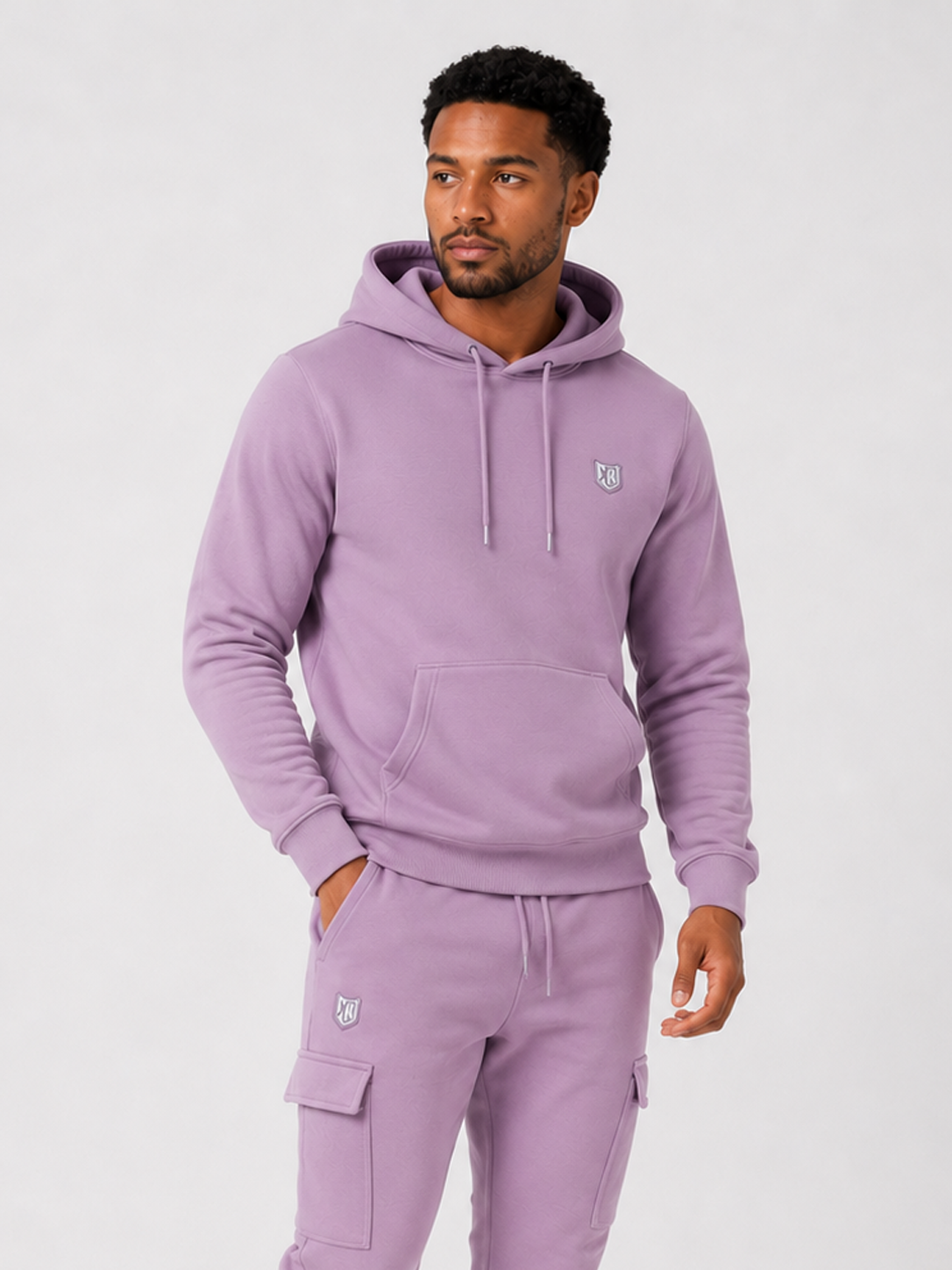 Sweat à capuche FK Cargo - Violet