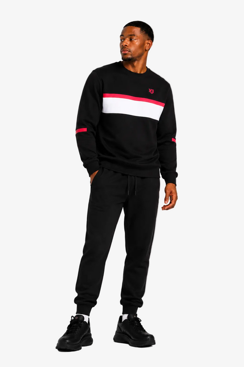 Sweat FK Sicarios V – Schwarz/Blanc/Rouge - Footkorner