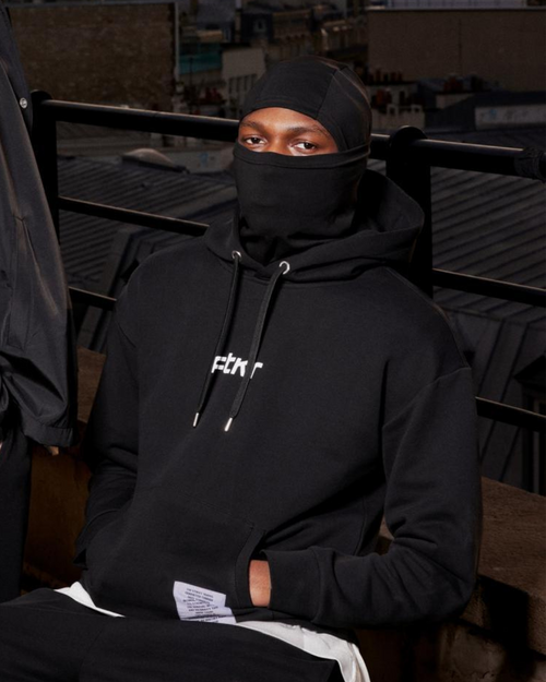 Sweat à cagoule intégrée FTKR Premium Legacy - Noir - Footkorner