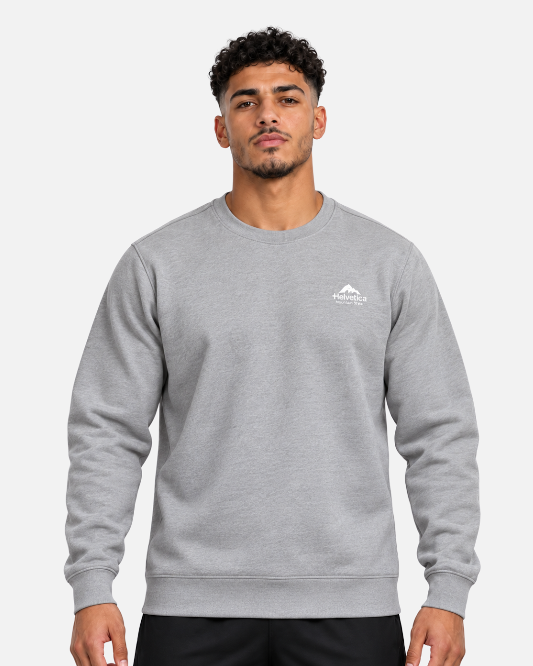 FootkornerSweatshirt Helvetica Allen - Grau