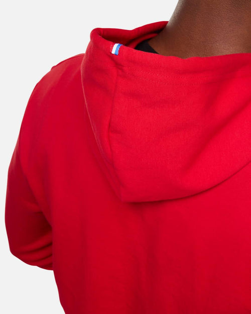 Le Coq Sportif Essentials Hoodie - Red  - Footkorner