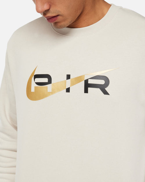 Sudadera Nike Air - Beige/Dorado/Negro - Footkorner