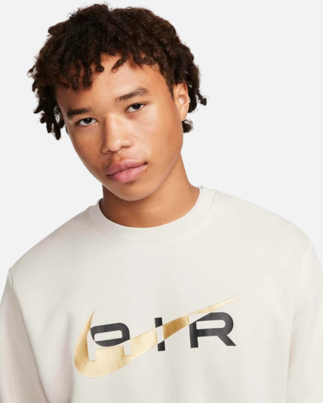FootkornerSweat Nike Air - Beige/Doré/Noir