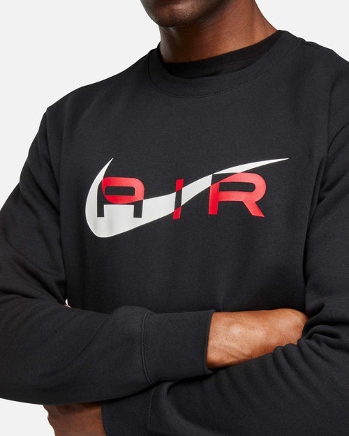Nike Air-Sweatshirt – Schwarz/Weiß/Rouge - Footkorner
