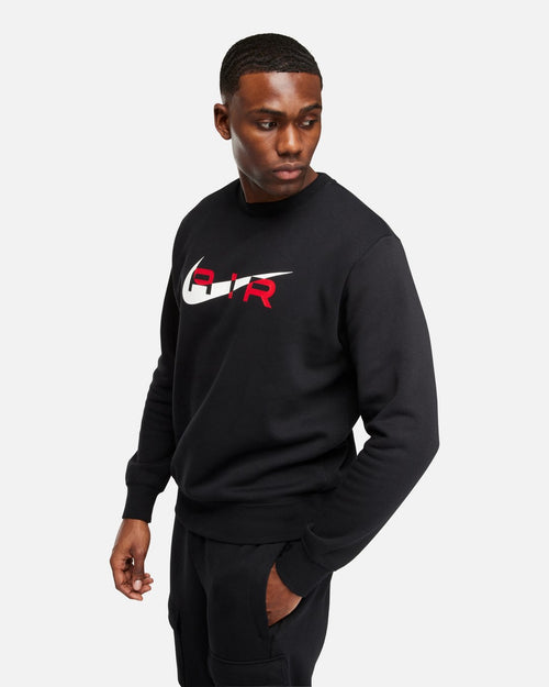 Nike Air-Sweatshirt – Schwarz/Weiß/Rouge - Footkorner