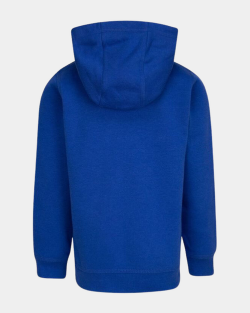 Felpa Nike Club Fleece Bambini - Blu/Bianco/Grigio - Footkorner