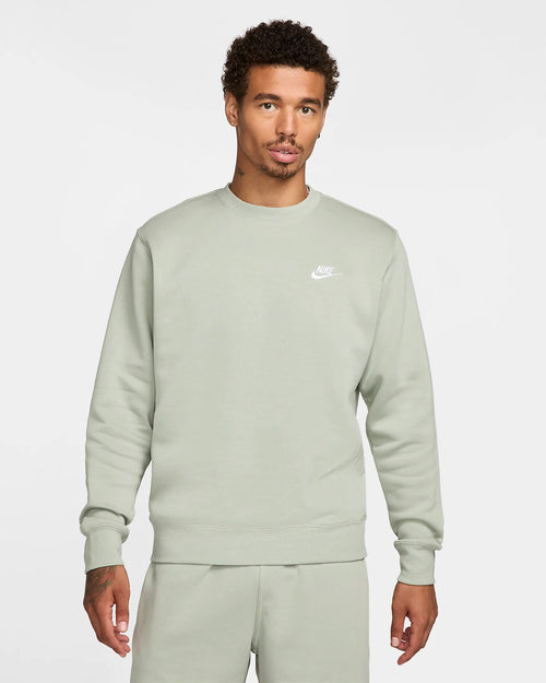 Felpa Nike Club Fleece - Verde - Footkorner