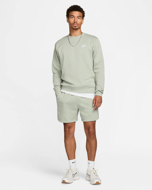 Felpa Nike Club Fleece - Verde - Footkorner