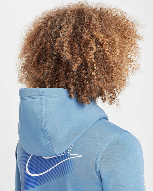 Sweat Nike Fleece Junior - Bleu - Footkorner