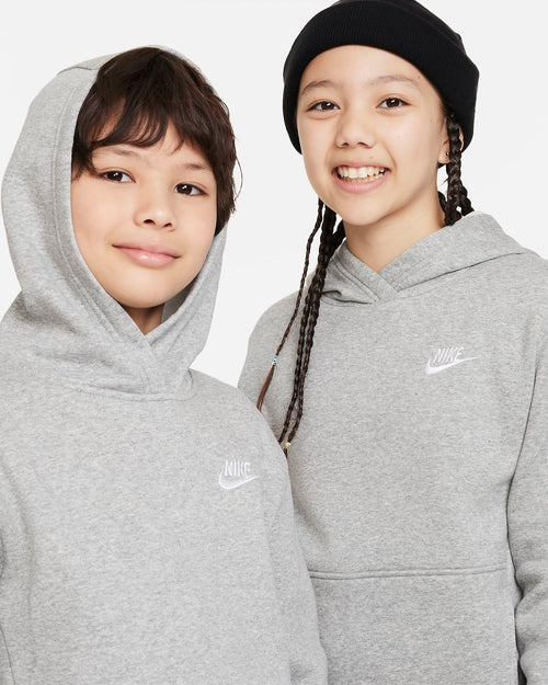 Sweat Nike Fleece Junior - Gris - Footkorner