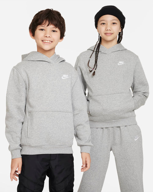Sweat Nike Fleece Junior - Gris - Footkorner