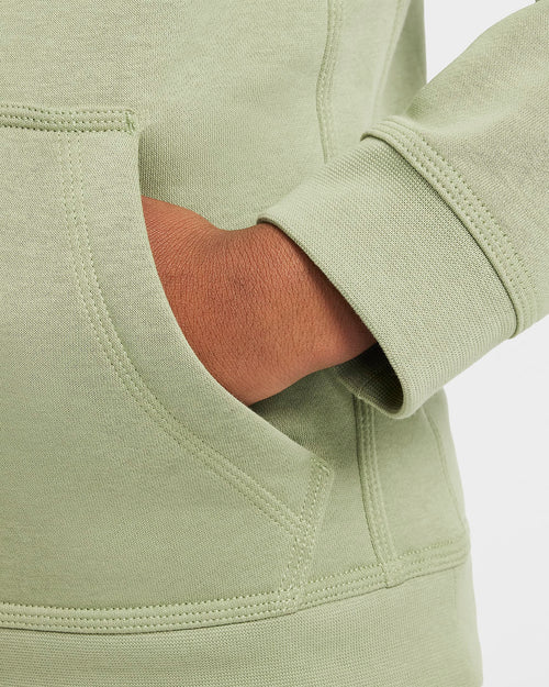 Felpa Nike Fleece Junior - Verde - Footkorner