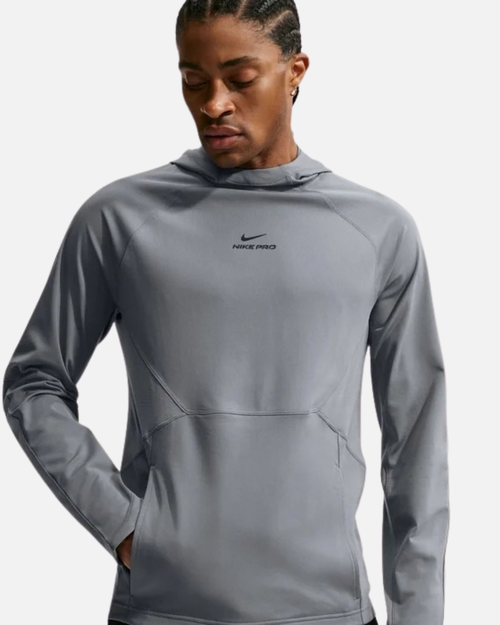 Sudadera Nike Pro de capa intermedia - Gris - Footkorner