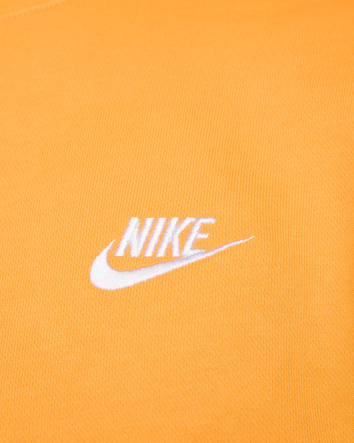 Sweat Nike Sportswear Club - Orange/Blanc - Footkorner
