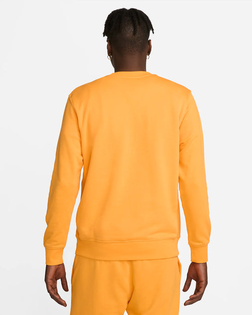 Sweat Nike Sportswear Club - Orange/Blanc - Footkorner