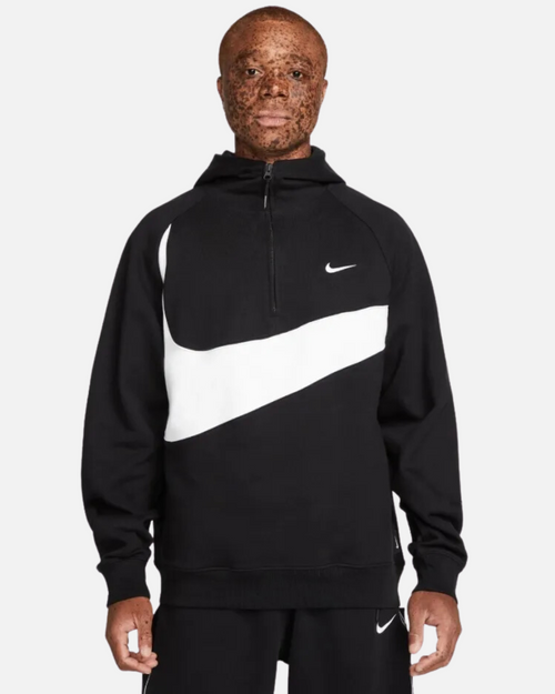 Felpa Nike Swoosh - Nero/Bianco - Footkorner