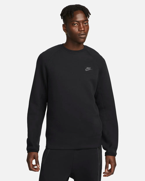 Felpa Nike Tech Fleece - Nera - Footkorner