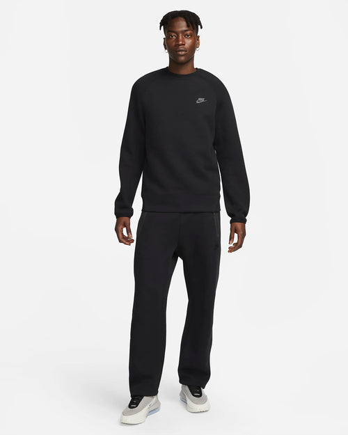 Felpa Nike Tech Fleece - Nera - Footkorner