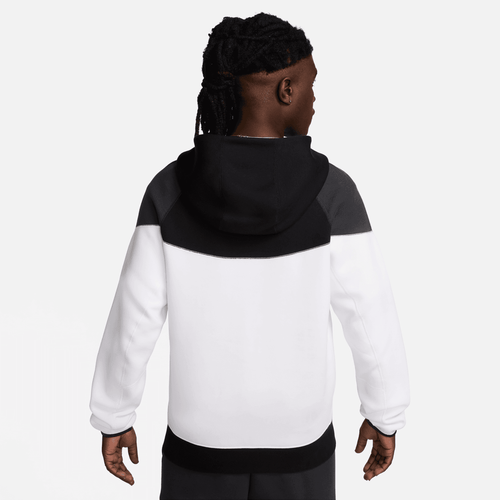 Sweat Nike Tech Fleece Windrunner - Blanc/Noir - Footkorner