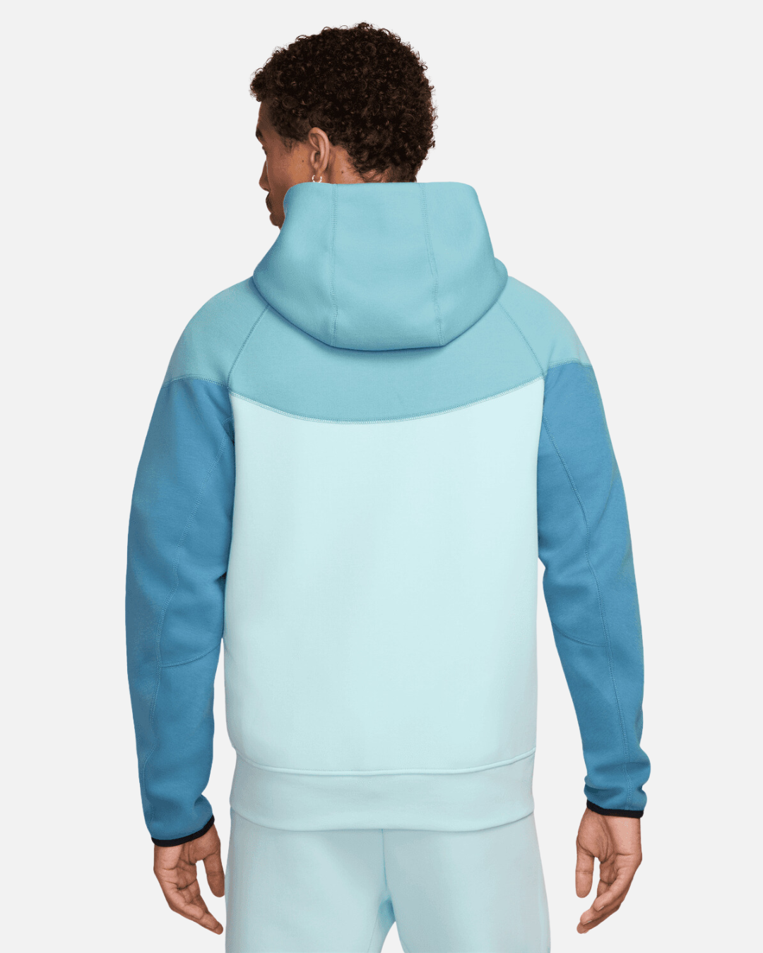 Nike tech fleece windrunner blue on sale