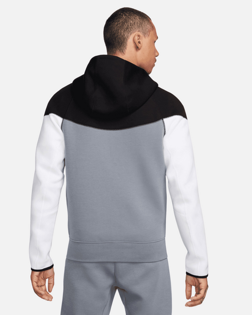 Veste Nike Tech Fleece Windrunner - Gris/Noir/Blanc - Footkorner