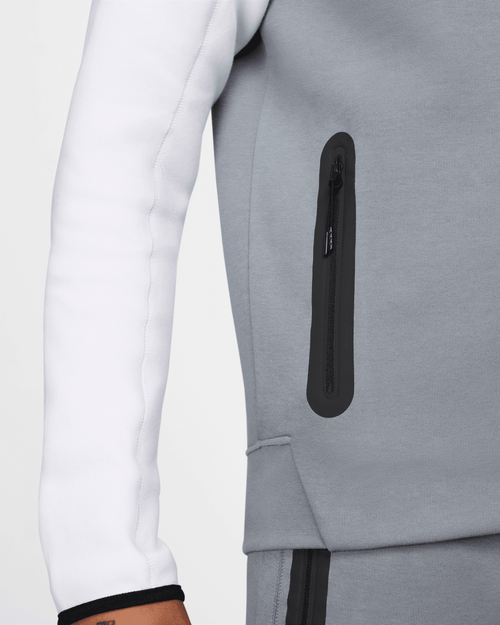 Veste Nike Tech Fleece Windrunner - Gris/Noir/Blanc - Footkorner