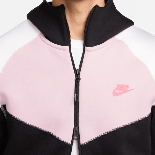 Sweat Nike Tech Fleece Windrunner - Rose/Noir/Blanc - Footkorner