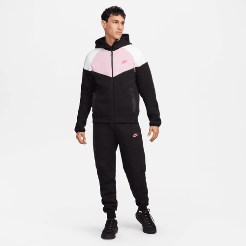 Sweat Nike Tech Fleece Windrunner - Rose/Noir/Blanc - Footkorner