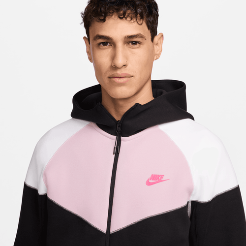 Sweat Nike Tech Fleece Windrunner - Rose/Noir/Blanc - Footkorner