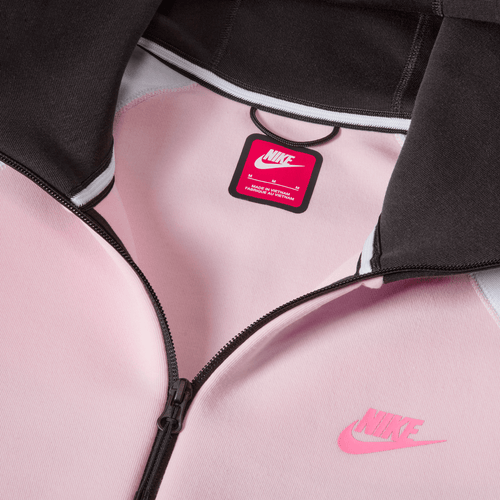 Sweat Nike Tech Fleece Windrunner - Rose/Noir/Blanc - Footkorner