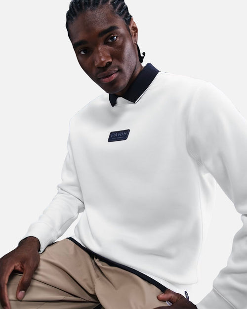Sweat PSG Club 2025/2026 - Blanc - Footkorner