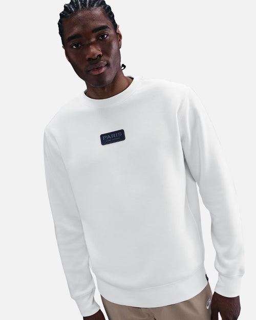 Sweat PSG Club 2025/2026 - Blanc - Footkorner