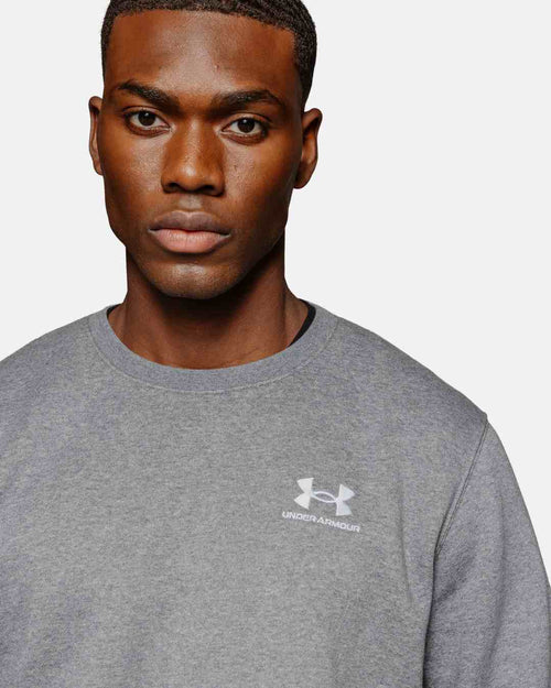 Sweat Under Armour Essential Fleece - Gris - Footkorner