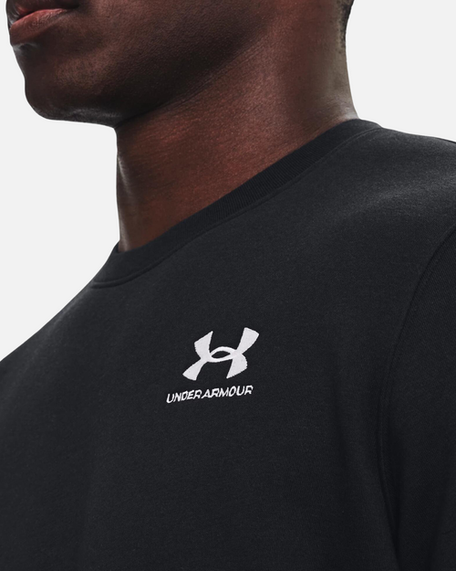Under Armor Essential Fleece Sweatshirt - Black - Footkorner