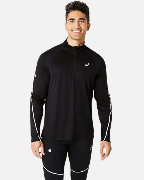 Sweatshirt Asics Road Lite-Show 1/2 Zip Top - Noir - Footkorner