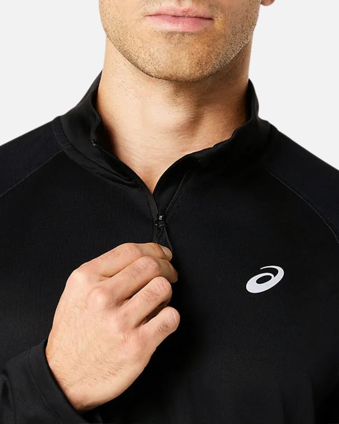 FootkornerSweatshirt Asics Road Lite-Show 1/2 Zip Top - Noir