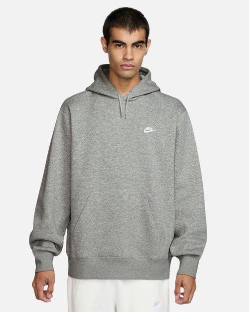 Sweatshirt à capuche Nike Club Fleece - Gris - Footkorner