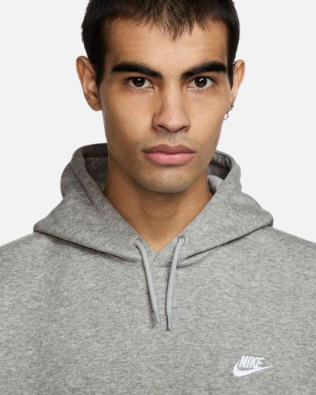 FootkornerSweatshirt à capuche Nike Club Fleece - Gris