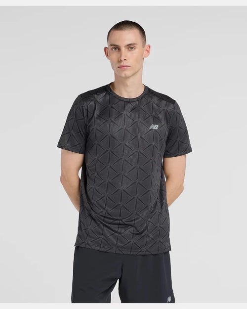 T-shir Sport Essential Printed - Noir - Footkorner