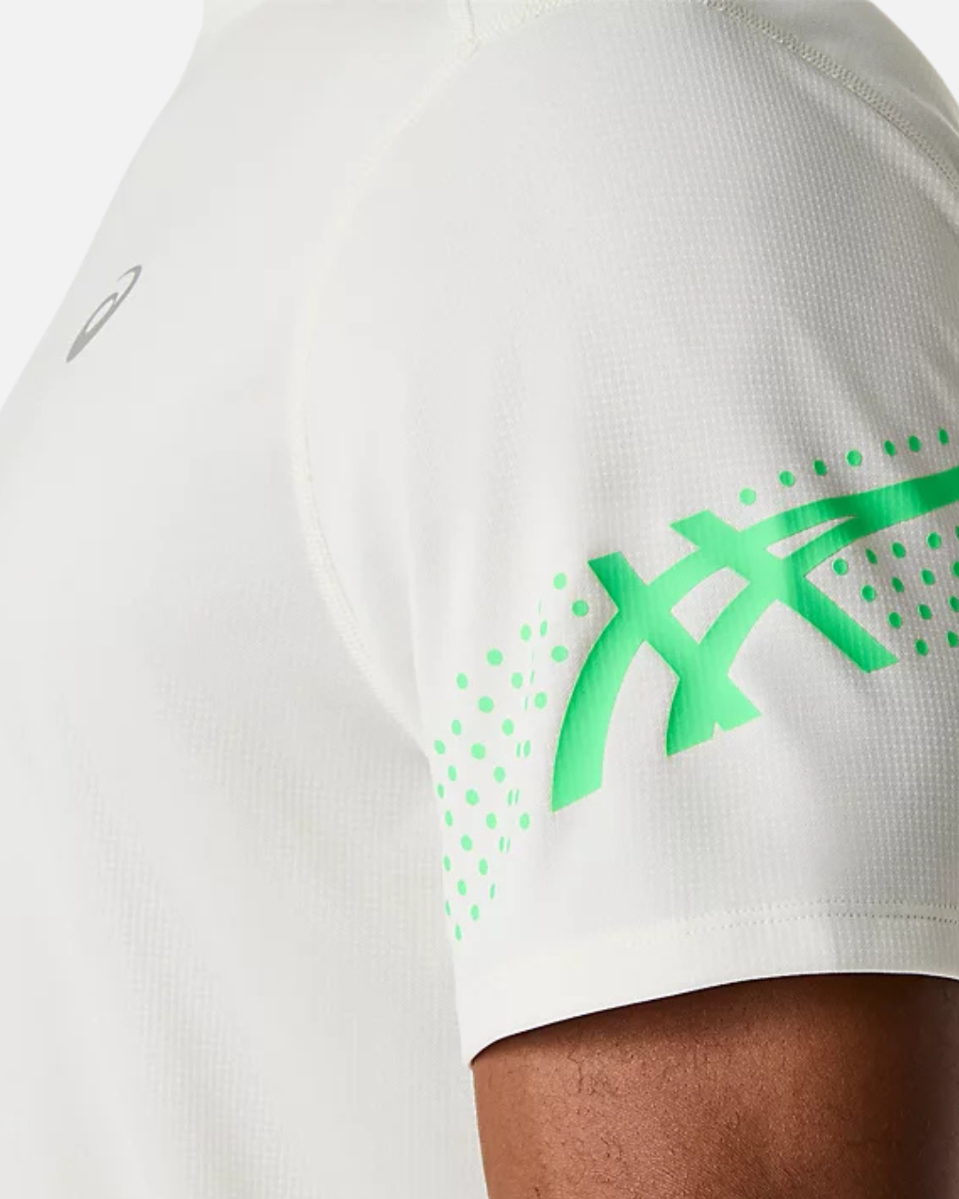 FootkornerT-shirt Asics Icon - Beige/Vert