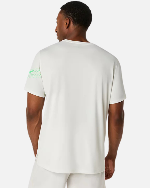 T-shirt Asics Icon - Beige/Vert - Footkorner