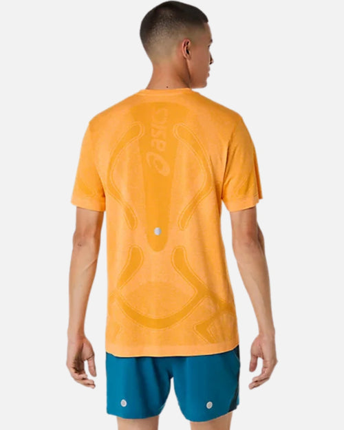 T-shirt Asics Road Seamless - Arancione - Footkorner