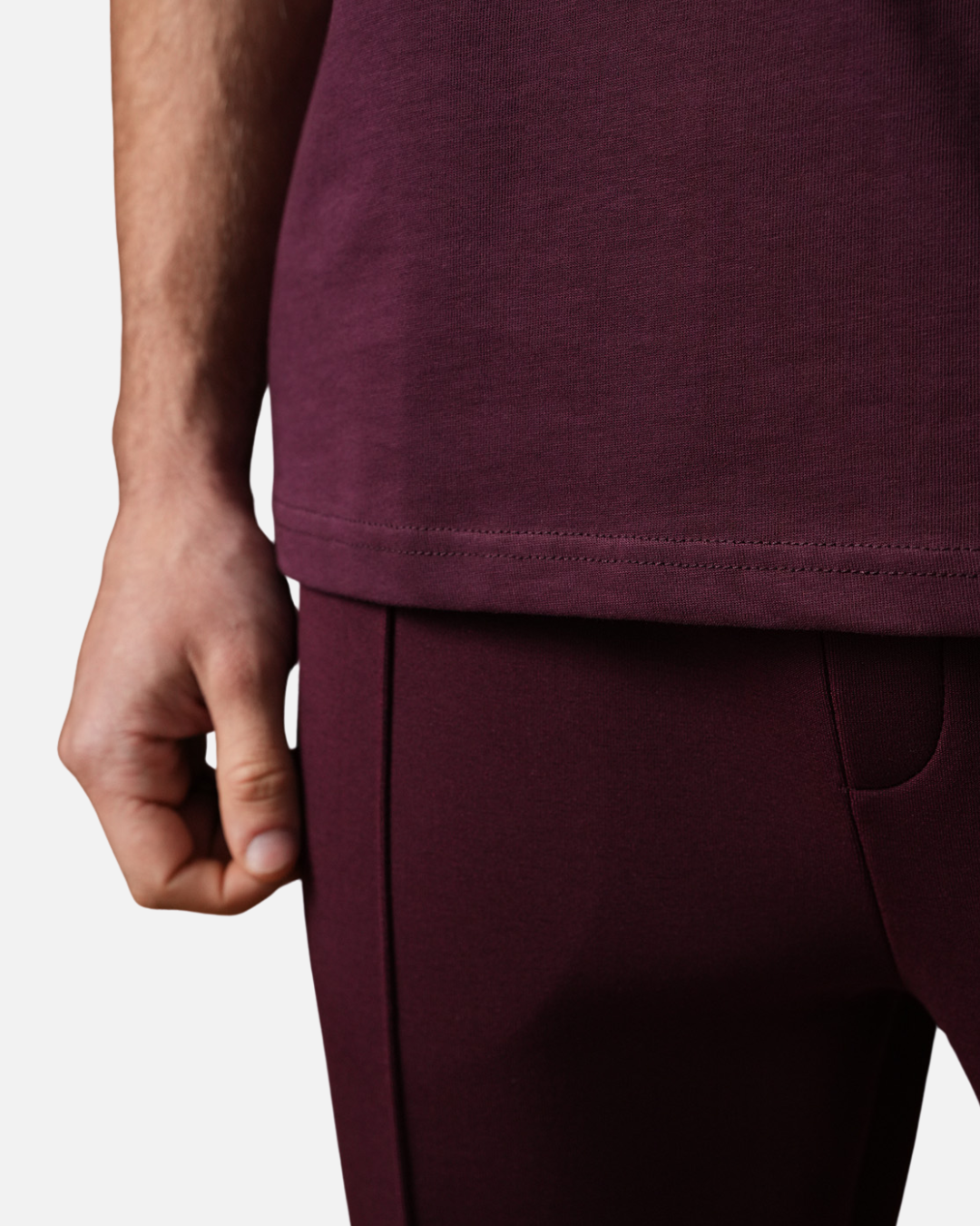 FootkornerT-Shirt Grundmodell - Bordeaux