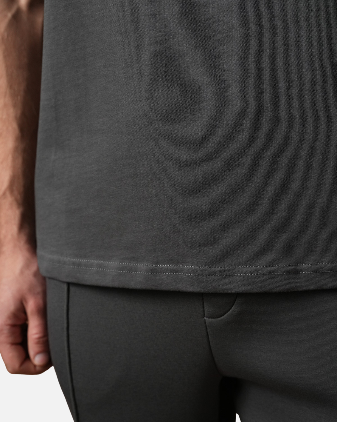 FootkornerT-shirt Basic - Gris Anthracite