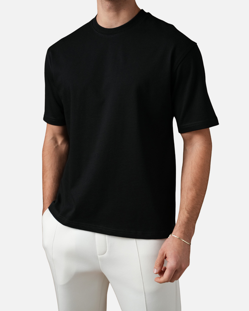 T-shirt Basic - Noir - Footkorner